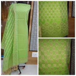 Cotton chanderi silk dupatta