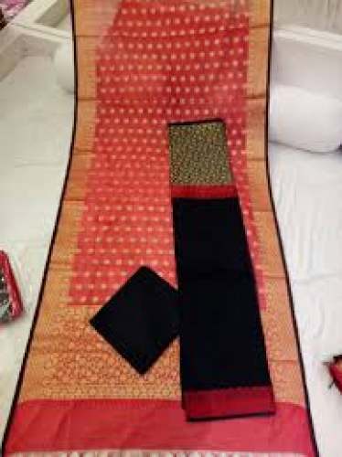 Dress Material With Banarsi Dupatta