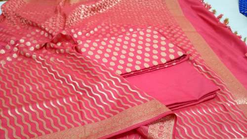 fancy Banarasi Pure katann Silk Suit