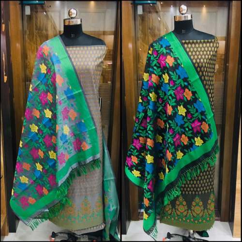 Fancy UnStitched dress materials