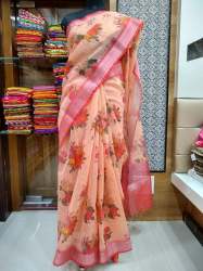 Linen Saree 