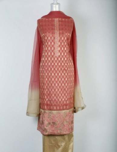 Rose Fabrics Pure Banarsi Salwar Suit