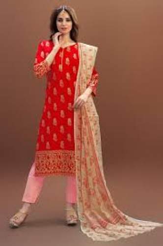 Rose Fabrics Satin brocade dress materials 