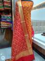 Silk Suit with Banarasi Dupatta thumb 1