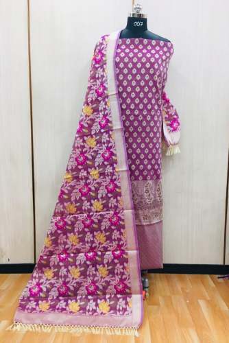Unstitched dress materials 