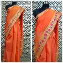 Women Chanderi Cotton Sarees thumb 2