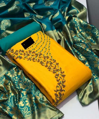 Chanderi Dress Material