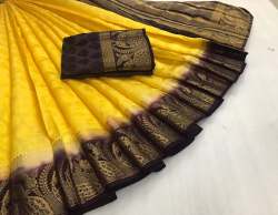 Fancy  border  Kanjivaram Silk saree