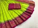 Fancy  border  Kanjivaram Silk saree thumb 2