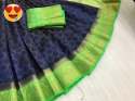 Fancy  border  Kanjivaram Silk saree thumb 6