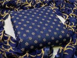 Fancy Cotton Dress Material with Nazmeen dupatta