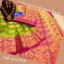 Fancy Silk Saree  thumb 4