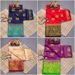  Pure soft silk saree 