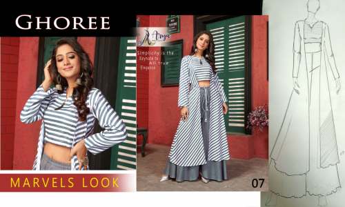 catalog shrug kurti by Aryaa Dress Maker