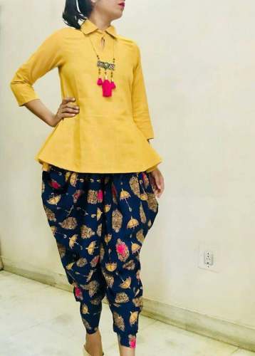 dhoti with kurti