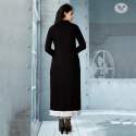 Designer Plain Rayon Kurtis thumb 1