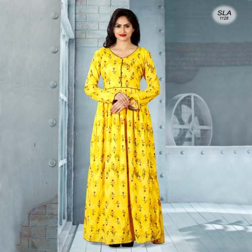 Fancy Rayon Gown