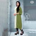 Fancy Rayon Linen Kurtis thumb 1