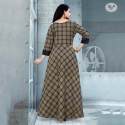 Line Cotton Long Kurtis thumb 1
