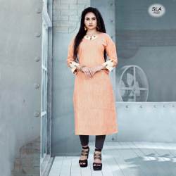 Party Wear Cotton Kurtis