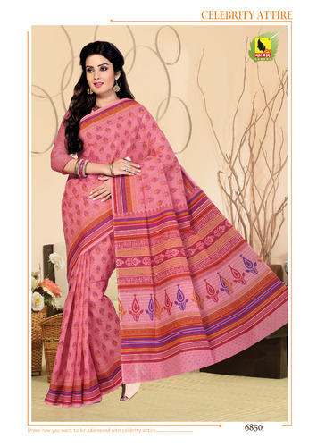 Summer wear cotton  saree by Ashika Textile india Pvt Ltd