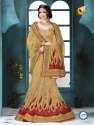 wedding style net saree