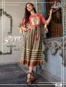 Abhusan cotton digital printed kurti's. thumb 4