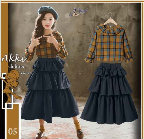 Akki Poly Rayon Digital Printed Kid's Wear