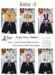 Baby Volume 5 Cotton imported Printed Boy wear.