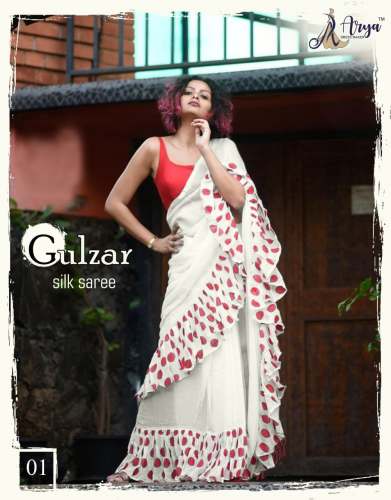 Gulzar Vichittra Silk designer saree.