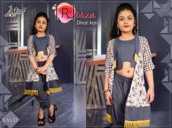 Poly Rayon Dhoti Koti In Kid's Wear