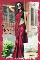 Preet Heavy Silk Latest Saree.