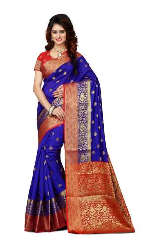 Art Silk Saree - 9018 by Excellent Choice