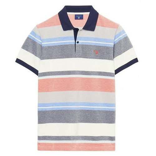 Stripes polo t shirt