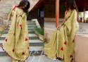 Chanderi With Fancy Zalar Saree thumb 8