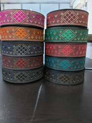 Embroidered lace manufacturers, wholesalers & exporters - embroidery work laces  suppliers