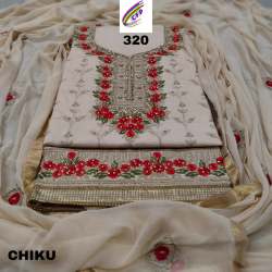 Heavy Zaam Cotton Dress Material