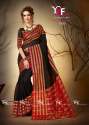 Nilakshi Fancy Silk Saree With Blouse piece thumb 1