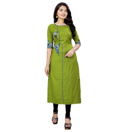 PRINTED RAYON KURTI