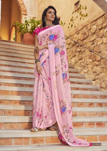  style beautifully designed linen  Sarees by Fashion Turner