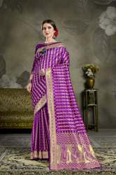 Tanchui art silk Saree