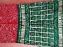 Pure Gaji Silk Bandhani Gharchola Saree thumb 1