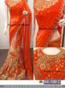 Embroidered Fancy Saree thumb 3