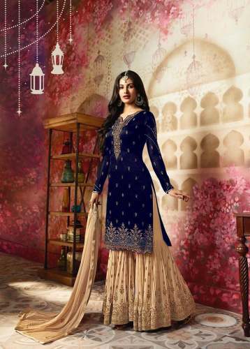 Fancy Plazzo Suit  by Nt Fashion