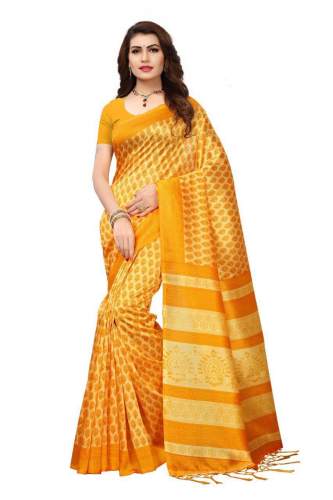 Plain Fancy Saree