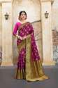 Fancy Pure Silk Benarasi Saree thumb 3