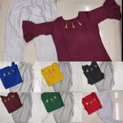 Girl Designers Pant Whit Top 