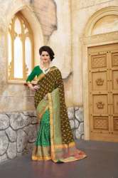 Golden Border Banarasi Silk Sarees