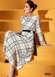 Printed Heavy Western Gown