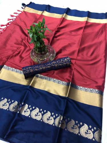 SK COTTON SILK SAREES by Skyfit International